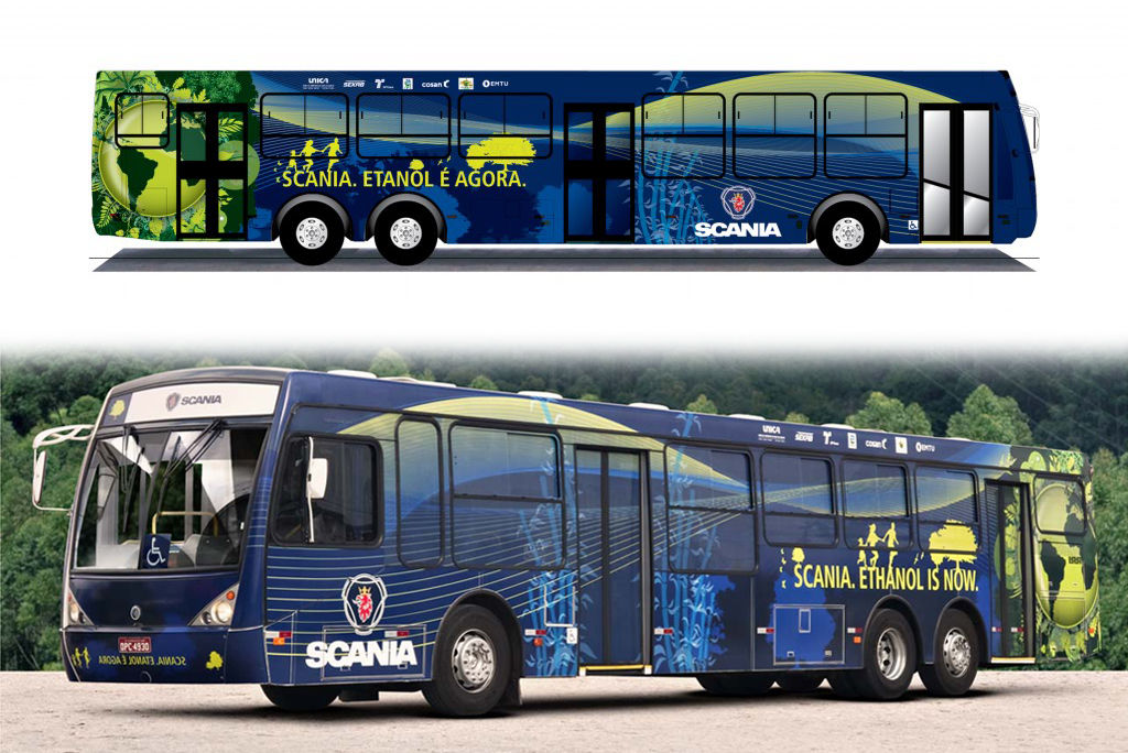 Scania participa do DATAGRO e anuncia demonstração de ônibus a gás em Ribeirão  Preto - Portal Aberje